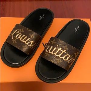 Louis Vuitton Monogram Sunbath Mule Sandal